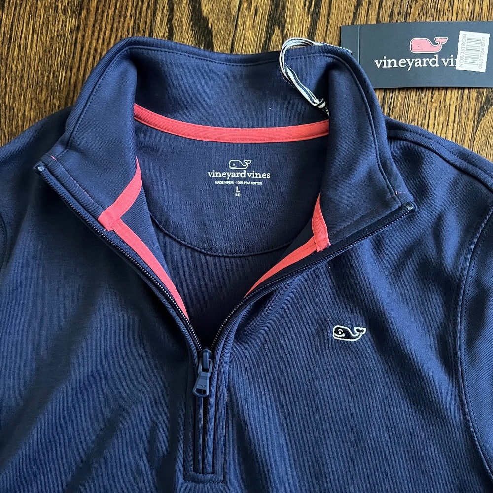 Vineyard Vines Half Zip Pullover Boys L